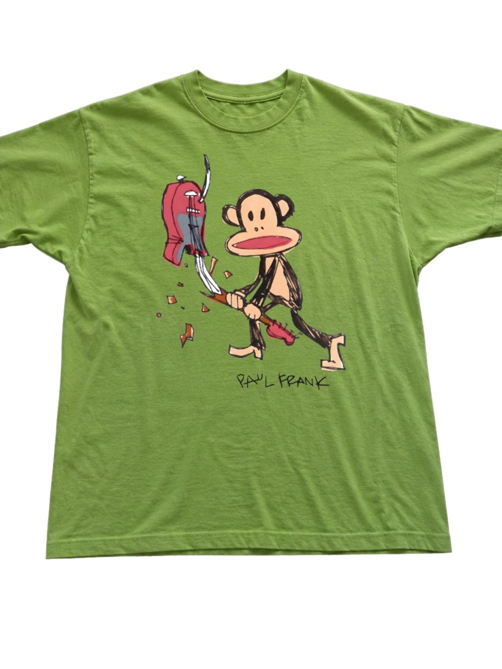 Kiwi Short Sleeve Tee with Paul Frank Guitar Graphic - Picture 1 of 3